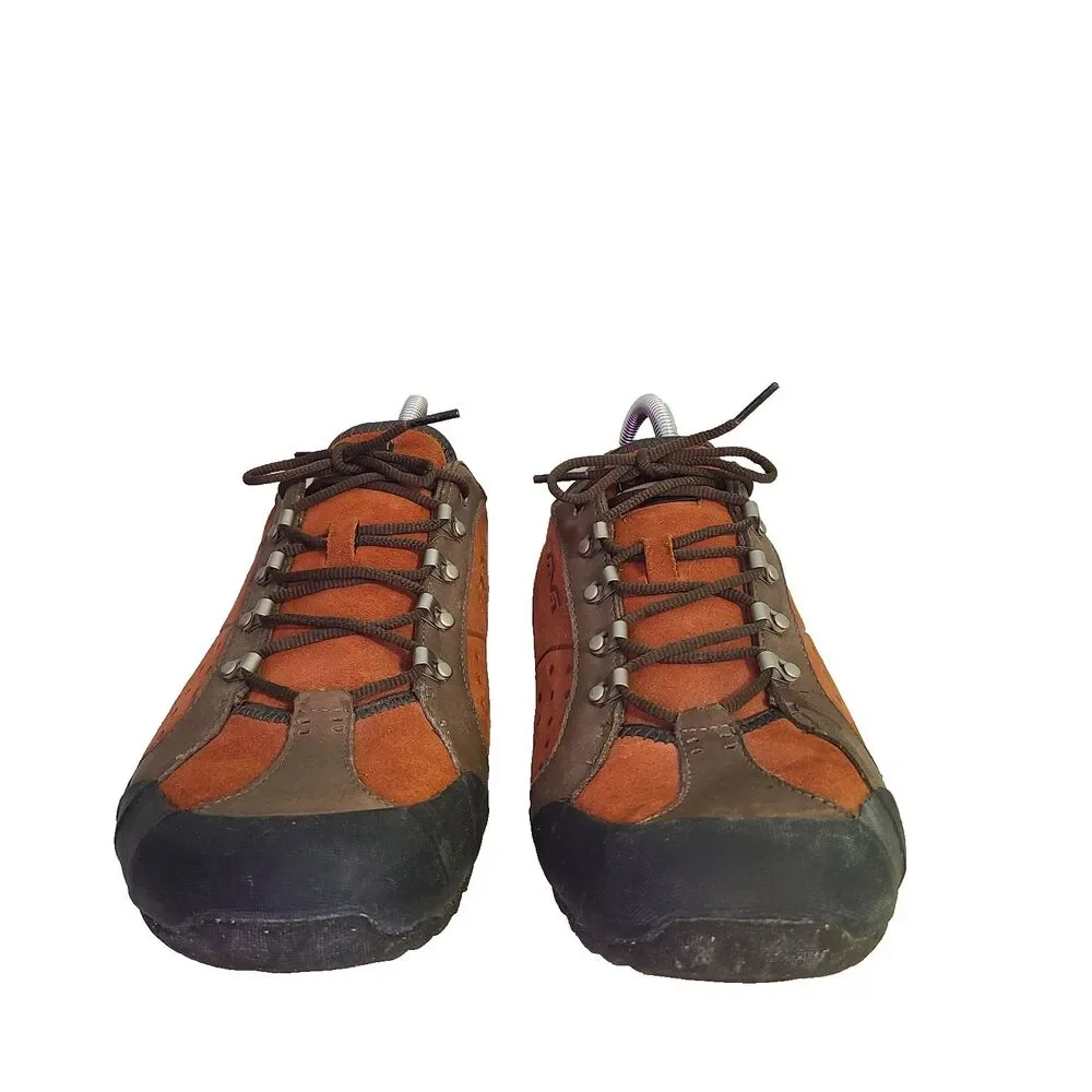 Teva Keagan 6052 VTG Suede Trail Hiking Shoes 11.5 Rust Brown Gorpcore Granola